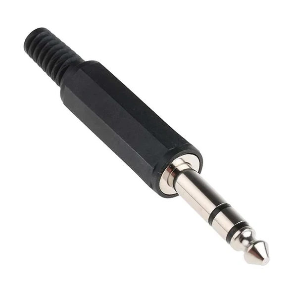 PLASTİK 6.3 MM STEREO GİTAR JACK ürün görseli 1