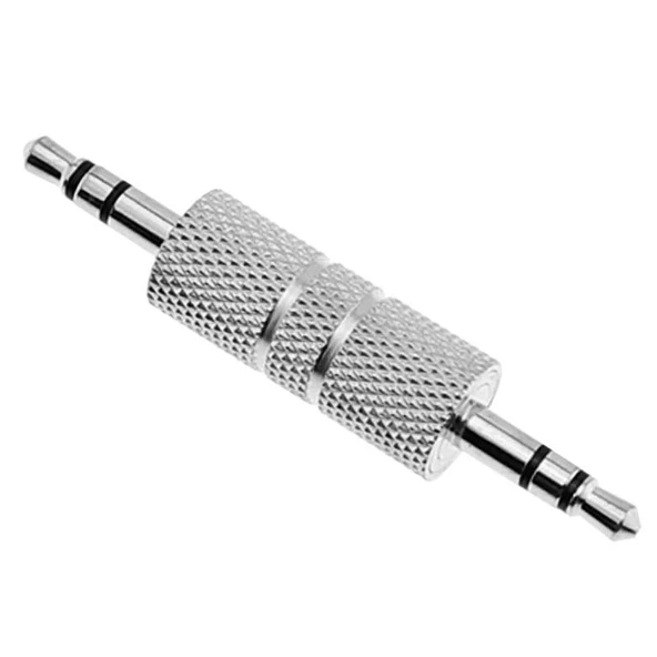 Powermaster 3.5 Mm Erkek Erkek Metal Jack Stereo Birleştirici Tam İletken Soket ürün görseli 1