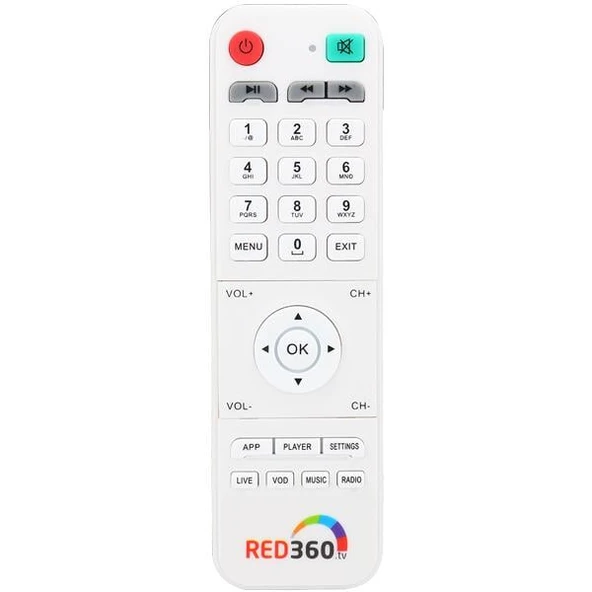 Ayt Redline RED360 Ipbox Uydu Alıcı Kumandası ürün görseli 1