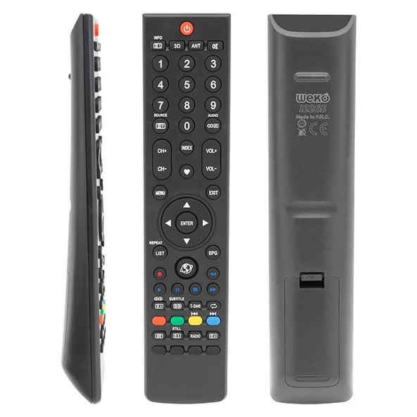 Ayt Weko KL Sunny-Axen-Woon 3 D'li Dünya Tuşlu Lcd Led Tv Kumandası ürün görseli 1