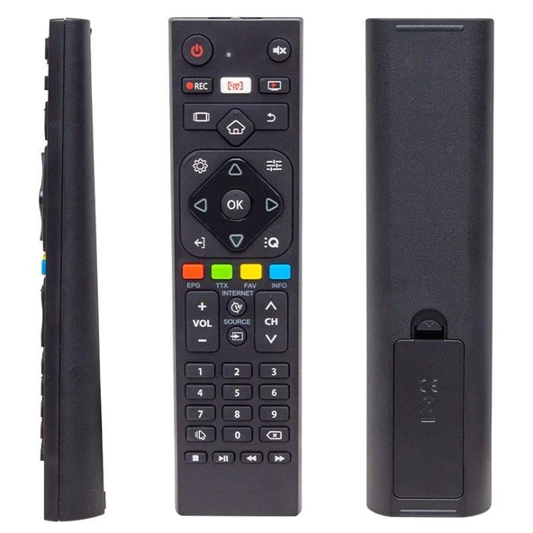 Ayt Sunny CRS-330AT Hi-Level Rm-L265C Rc0265 Android Live Tv Tuşlu Lcd Led Tv Kumandası Uzaktan Kumanda ürün görseli 1
