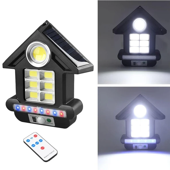 Powermaster Solarlı Kumandalı Sensörlü Kapı Aydınlatması CL-S180 ürün görseli 1