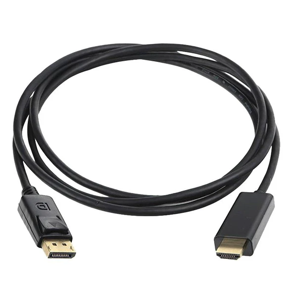 Powermaster Display To HDMI 1.8 Metre Kablo Displayport Kablo 1.62-2.7 Gbps Aktarım Hızı ürün görseli 1