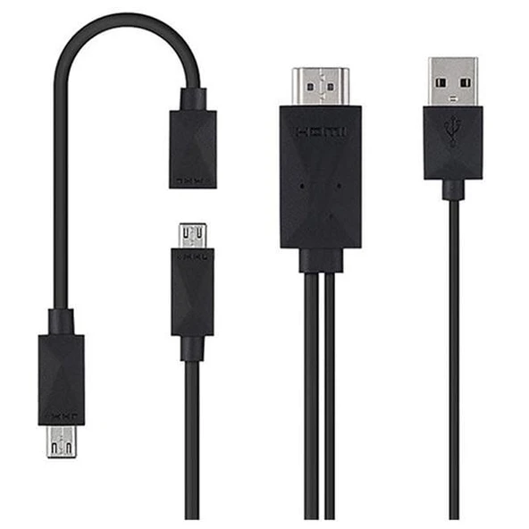 Ayt Powermaster Micro Usb S2-S3-S4 Uyumlu HDMI Çevirici Kablo ürün görseli 1
