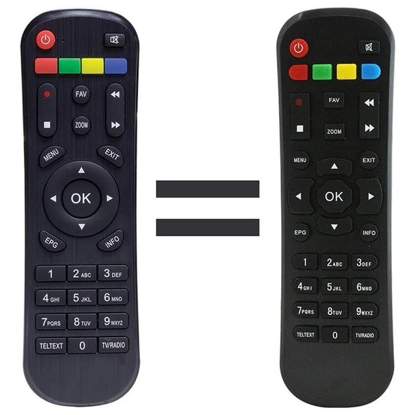 Ayt Weko Kawai KW-6850 Uyumlu Mini HD Uydu Kumandası Uzaktan Kumanda ürün görseli 1