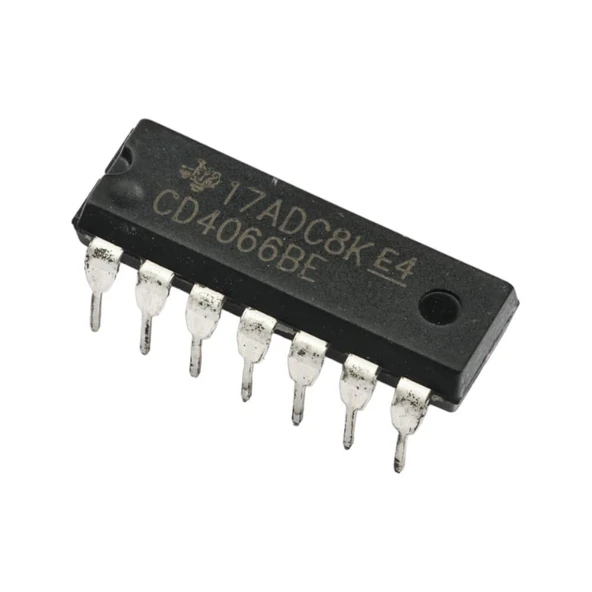 Ayt Entegre Devre CD 4066 Dip-14 Transistör Mixer Anfi Kulaklık Amfi Devresi ürün görseli 1
