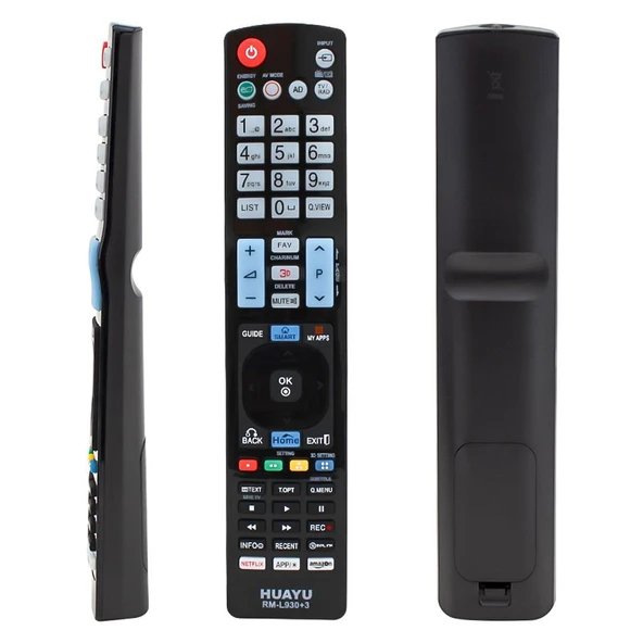 HUAYU RM-L930+3 LG NETFLIX-AMAZON TUŞLU  AMBALAJLI LCD LED TV UNIVERSAL KUMANDA ürün görseli 1