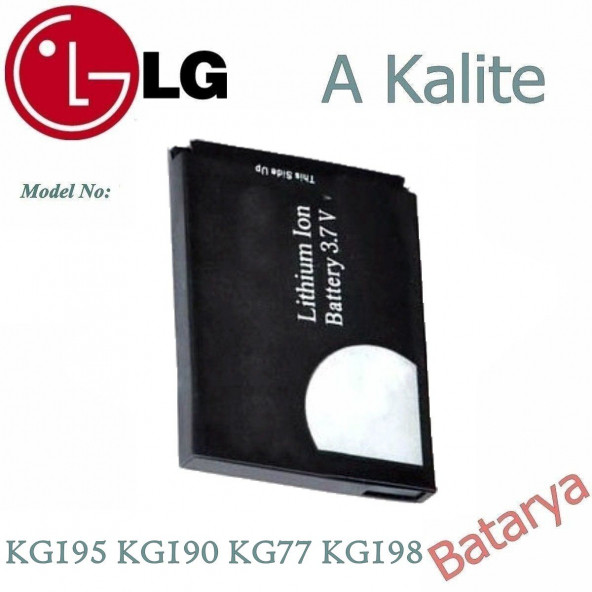 Lg Kg195 Kg190 Kg77 Kg198 Uyumlu Yedek Batarya ürün görseli 1