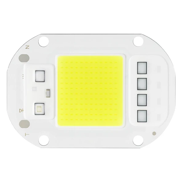 Powermaster PM-19479 Projektör 50 Watt Beyaz Led 4060 AC220V 60X40mm ürün görseli 1