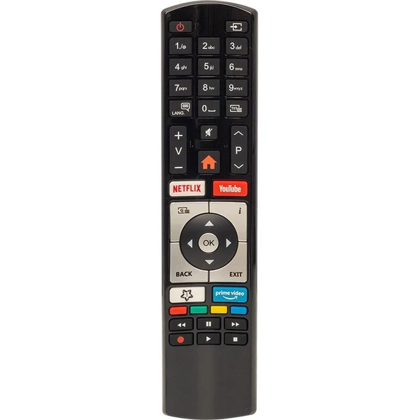 Ayt Vestel Uyumlu Netflix Youtube Prime Video Tuşlu Lcd Led Tv Kumandası Src-4313 31275 Kalıp Uzaktan Kumanda ürün görseli 1
