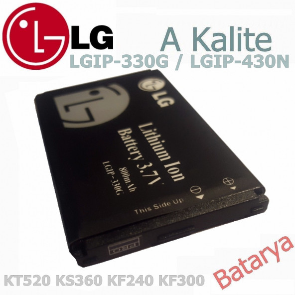 Lg Kt520 Batarya Kt-520 Ks360 Kf240 Kf300 Uyumlu Yedek Batarya ürün görseli 1