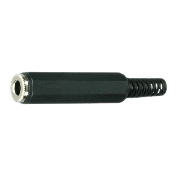 6.3 MM STEREO DİŞİ UZATMA PLASTİK JACK ürün görseli 1