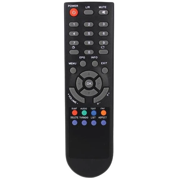 HUAYU KR TELEDÜNYA BOTECH UYDU KUMANDASI ürün görseli 1