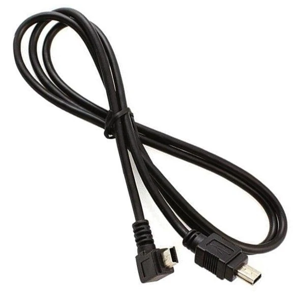 MİNİ USB 5 PIN / MİNİ USB 1 METRE L TİP 5 PİN KABLO - Resim 2