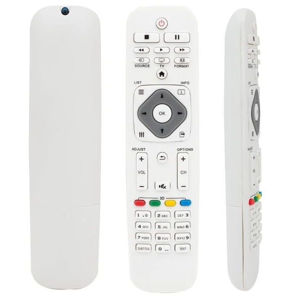 WEKO KL RM-L1125W BEYAZ PHILIPS AMBALAJLI UNIVERSAL LCD LED TV  KUMANDA ürün görseli 1