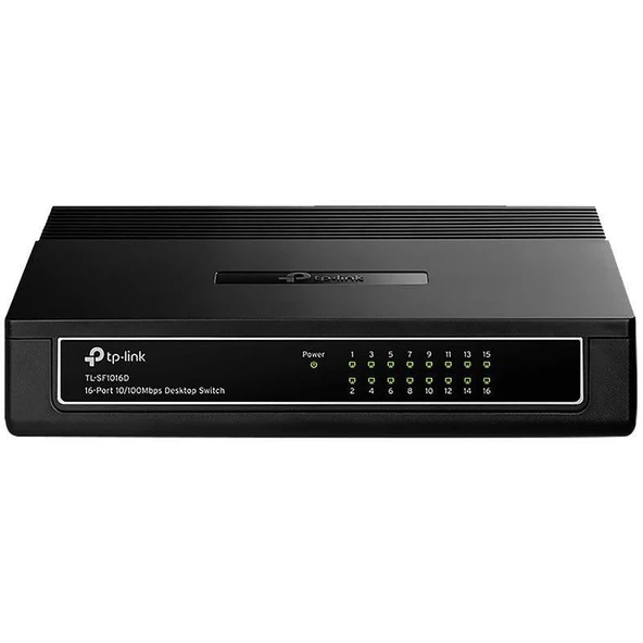 TP-LINK TL-SF1016D 16 PORT 10/100 MBPS SWITCH - Resim 2
