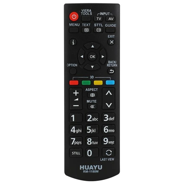 HUAYU KL PANASONIC RM-1180M BLİSTERLİ LCD LED TV KUMANDA ürün görseli 1