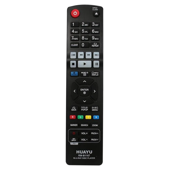 HUAYU KL RM-B1167 LG BLU-RAY DVD KUMANDASI ürün görseli 1