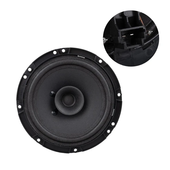 Powermaster 4 Ohm 100 Watt 16 Cm Tekli Oto Hoparlör Soketli Araç Hoparlörü ürün görseli 1