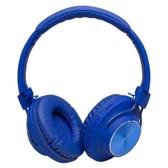 Powermaster GM-025 Mavi Gamıng Oyuncu Mikrofonlu Bluetooth Kablosuz Kulaklık ürün görseli 1