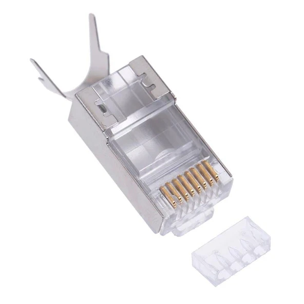 POWERMASTER PM-3734 RJ45 CAT7 JACK SOKET TEKLİ KONNEKTÖR ürün görseli 1