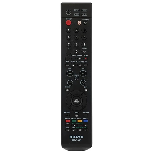 Huayu Kl Rm-D613 Samsung Lcd Led Tv Universal Uzaktan Kumanda Uk Sm01 ürün görseli 1