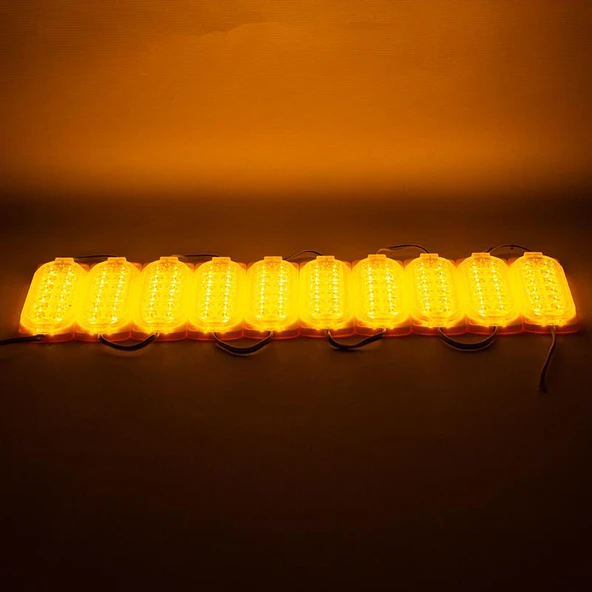 POWERMASTER MODÜL LED 24V 2.4W TEK RENK SARI 2835 - Resim 2
