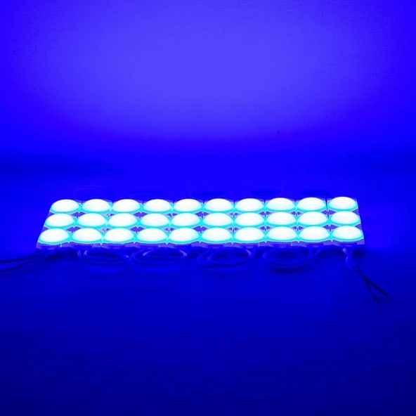 POWERMASTER MODÜL LED 24V 1.5W MAVİ 2835 - Resim 2