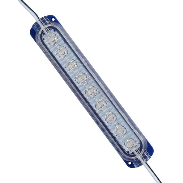 POWERMASTER MODÜL LED 24V 2.4W TEK RENK MAVİ 14X32.5 MM 2835 ürün görseli 1