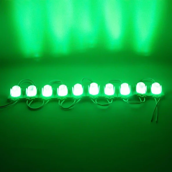 POWERMASTER MODÜL LED 24V 1.4W YEŞİL 48X30 MM 2835 - Resim 2