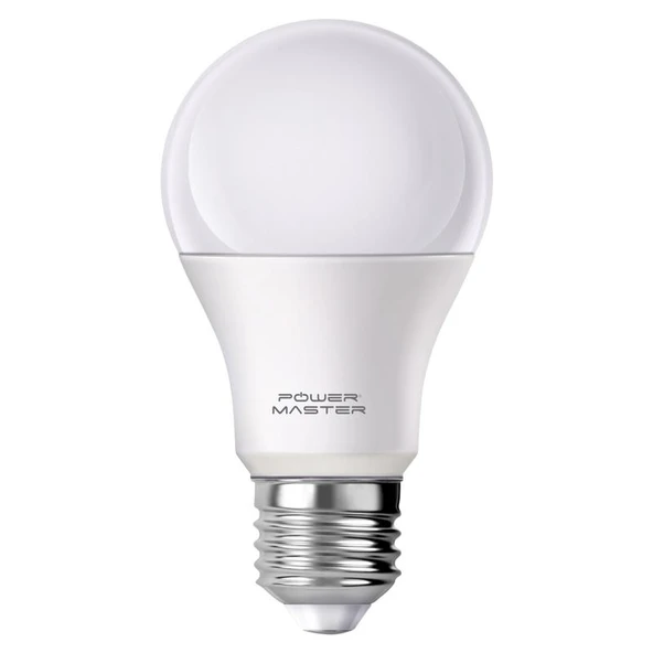 Powermaster PMLED-12V E27 850LMN 10 Watt 12 Volt 6500K Beyaz LED Ampul ürün görseli 1
