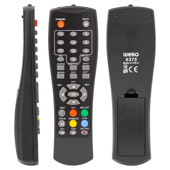 Weko Botech Kamosonic Grundig Digiline Uydu Alıcı Kumandası Uzaktan Kumanda ürün görseli 1