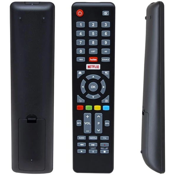 Ayt Botech Netflix Youtube Tuşlu LCD LED TV Kumandası Uzaktan Kumanda ürün görseli 1