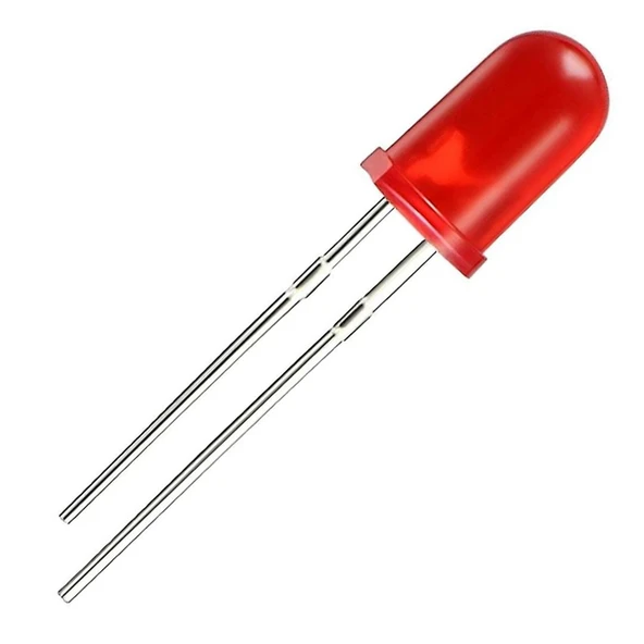 HALMET LED 5MM ŞEFFAF KIRMIZI ürün görseli 1