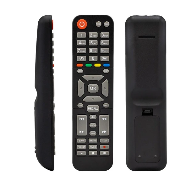 WEKO KR TECNOBOX TWIN HD*FOXSTAR TWIN*ROSE PREMİUM MİNİ SCART+HD HD UYDU KUMANDASI ürün görseli 1