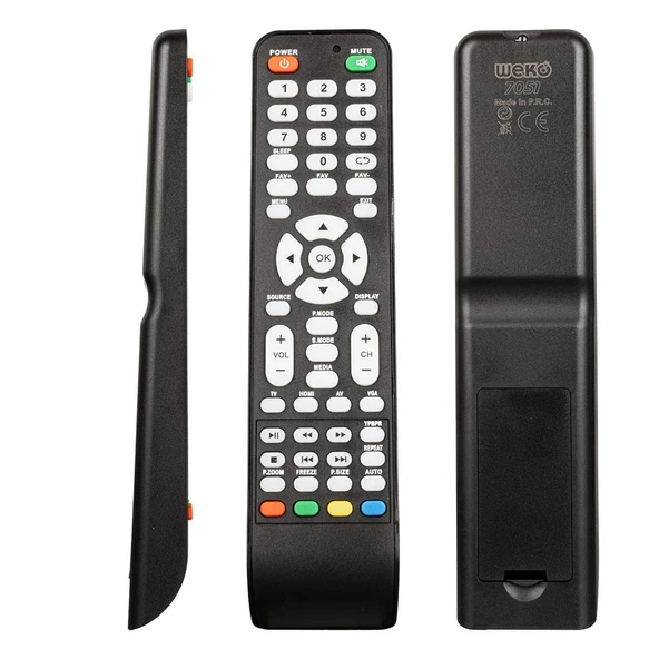 Weko Kl Jameson Js-1948 Js-255 Lcd Led Tv Kumandası Uzaktan Kumanda ürün görseli 1
