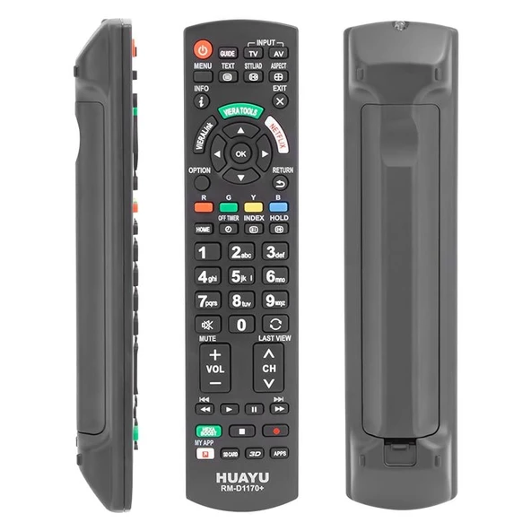 Weko Rm-D1170+ Panasonic 3D li Lcd Led Tv Televizyon Kumandası Uzaktan Kumanda ürün görseli 1
