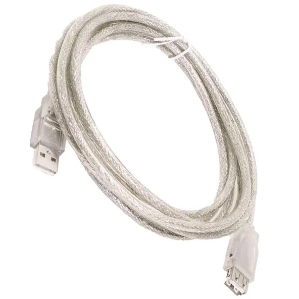 POWERMASTER 50 CM ŞEFFAF USB UZATMA KABLOSU ürün görseli 1