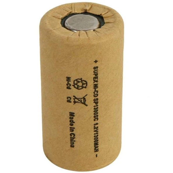 SUPEX SP1300 1.2 VOLT 1300 MAH TEKLİ ŞARJLI MATKAP PİLİ ürün görseli 1