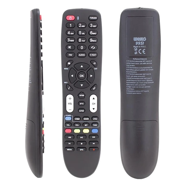 Ayt Sungate Titan I P Tv Hd Uydu Alıcı Kumandası Uydu Cihazı Uzaktan Kumanda ürün görseli 1