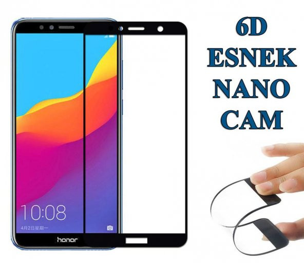 Huawei Honor 7S (Y5 2018) 6D Nano Kırılmaz Cam Ekran Koruyucu Plastik ve Cam Karışımı ürün görseli 1