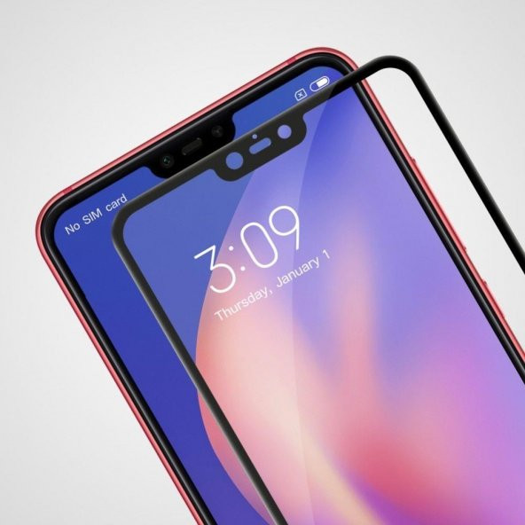 Xiaomi Mi 8 Lite Tam Kapatan 6D Esnek Nano Kırılmaz Cam Ekran Koruyucu ürün görseli 1