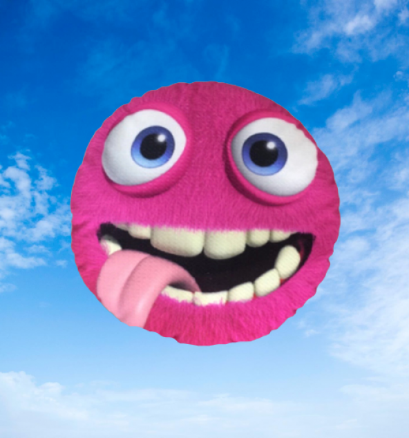 ESPRİLİ EMOJİ KARİKATÜR TEMALI OYUNCAK YASTIK. 30 CM. ürün görseli 1