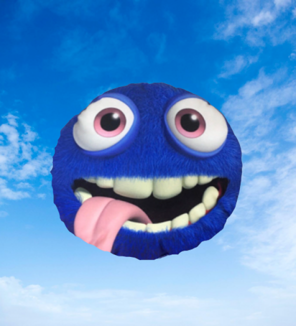 ESPRİLİ EMOJİ KARİKATÜR TEMALI OYUNCAK YASTIK. 30 CM. ürün görseli 1