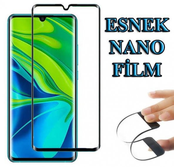 Xiaomi Mi Note 10 Zore Polymer Nano Esnek Tam Ekran Koruyucu ürün görseli 1
