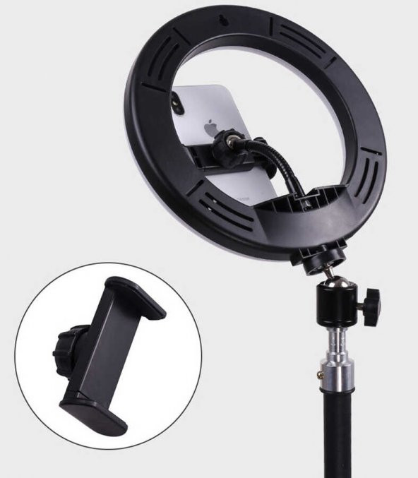 Zore M20 Işıklı Telefon Tutucu Ring Light - Resim 3