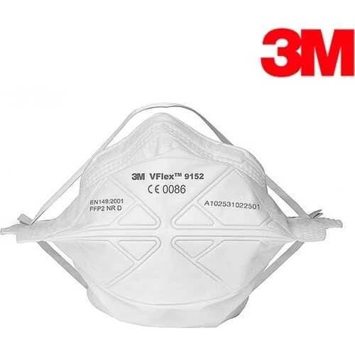3M VFLEX 9152E Ventilsiz Toz Maskesi FFP2 ürün görseli 1
