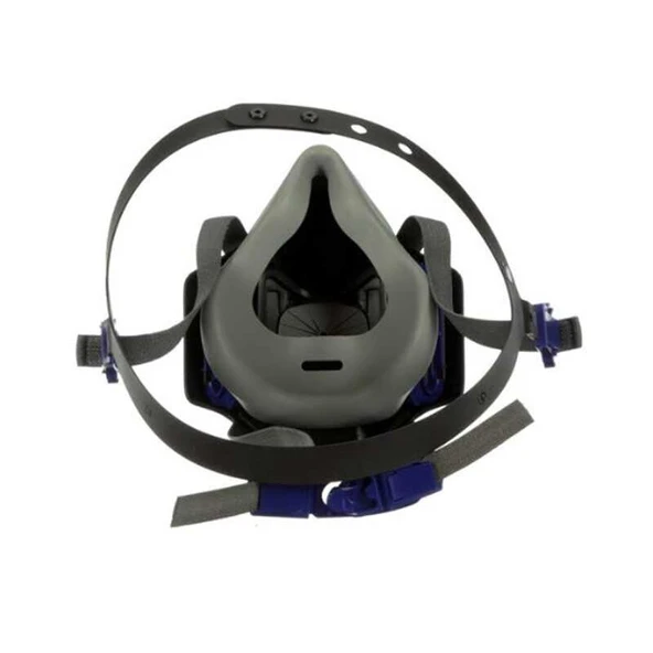 3M HF-802 Secure Click Orta Boy Yarım Yüz Maske - Resim 3