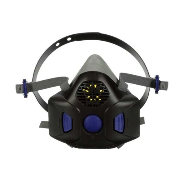 3M HF-802SD  Secure Click Orta Boy Yarım Yüz Maske ürün görseli 1