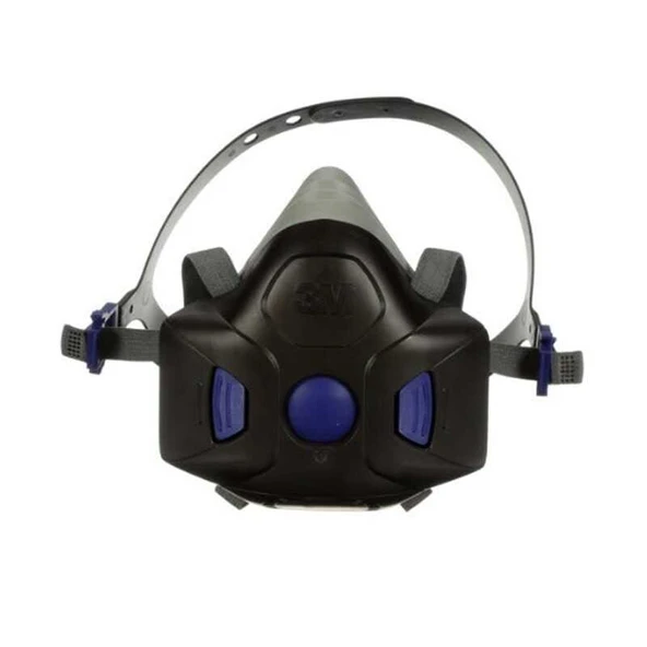 3M HF-802 Secure Click Orta Boy Yarım Yüz Maske ürün görseli 1